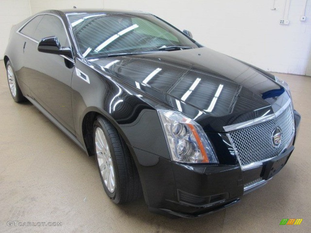 2012 CTS 4 AWD Coupe - Black Raven / Ebony/Ebony photo #1