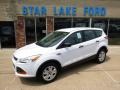 2014 Oxford White Ford Escape S  photo #1