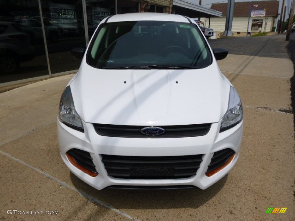 2014 Escape S - Oxford White / Charcoal Black photo #2