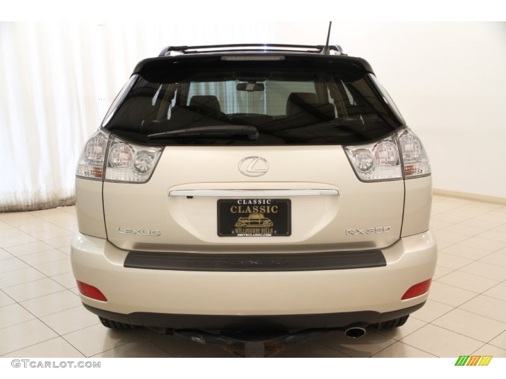 2008 RX 350 AWD - Savannah Metallic / Ivory photo #28