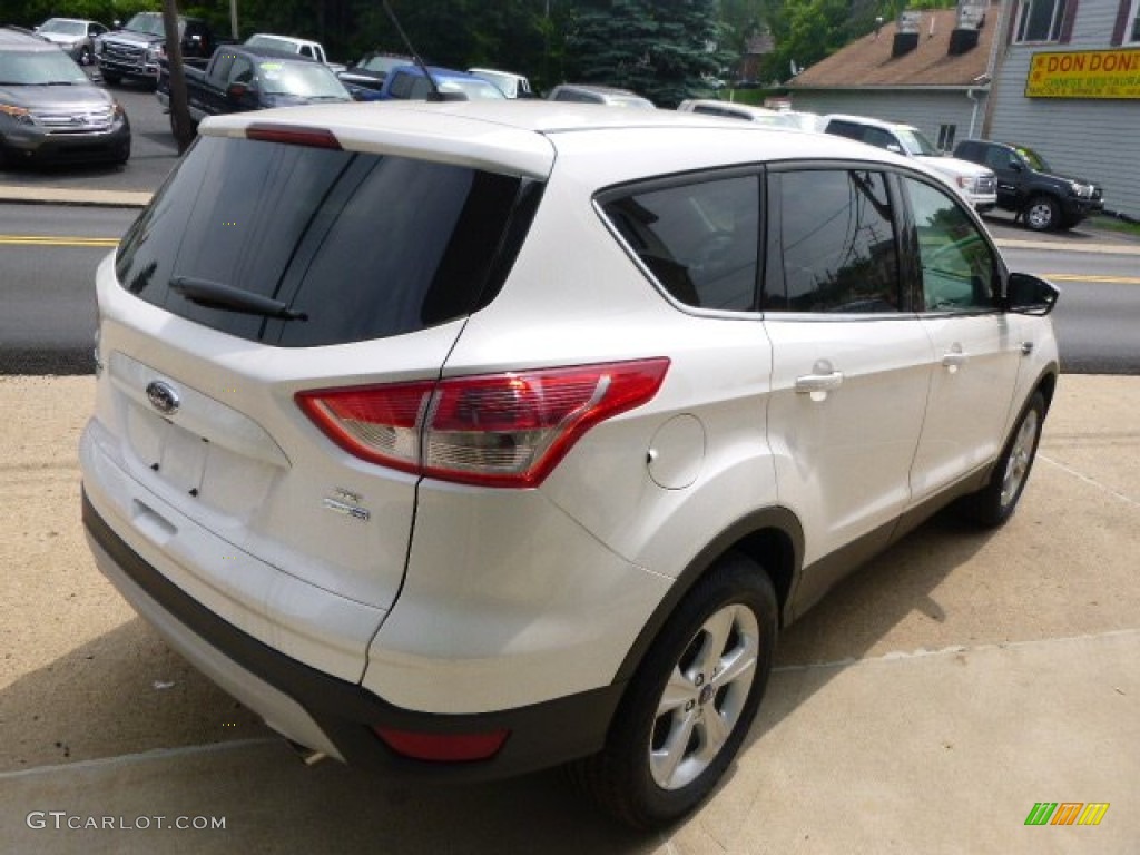 2014 Escape SE 1.6L EcoBoost 4WD - Oxford White / Charcoal Black photo #5