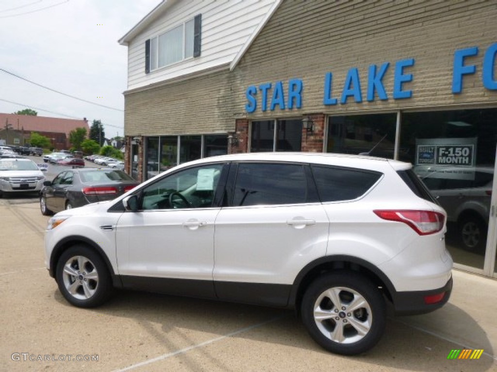 2014 Escape SE 1.6L EcoBoost 4WD - Oxford White / Charcoal Black photo #8