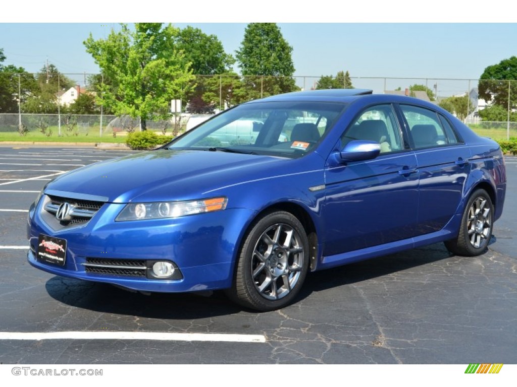 2008 TL 3.5 Type-S - Kinetic Blue Pearl / Taupe/Ebony photo #3