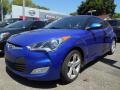 2012 Marathon Blue Hyundai Veloster   photo #7