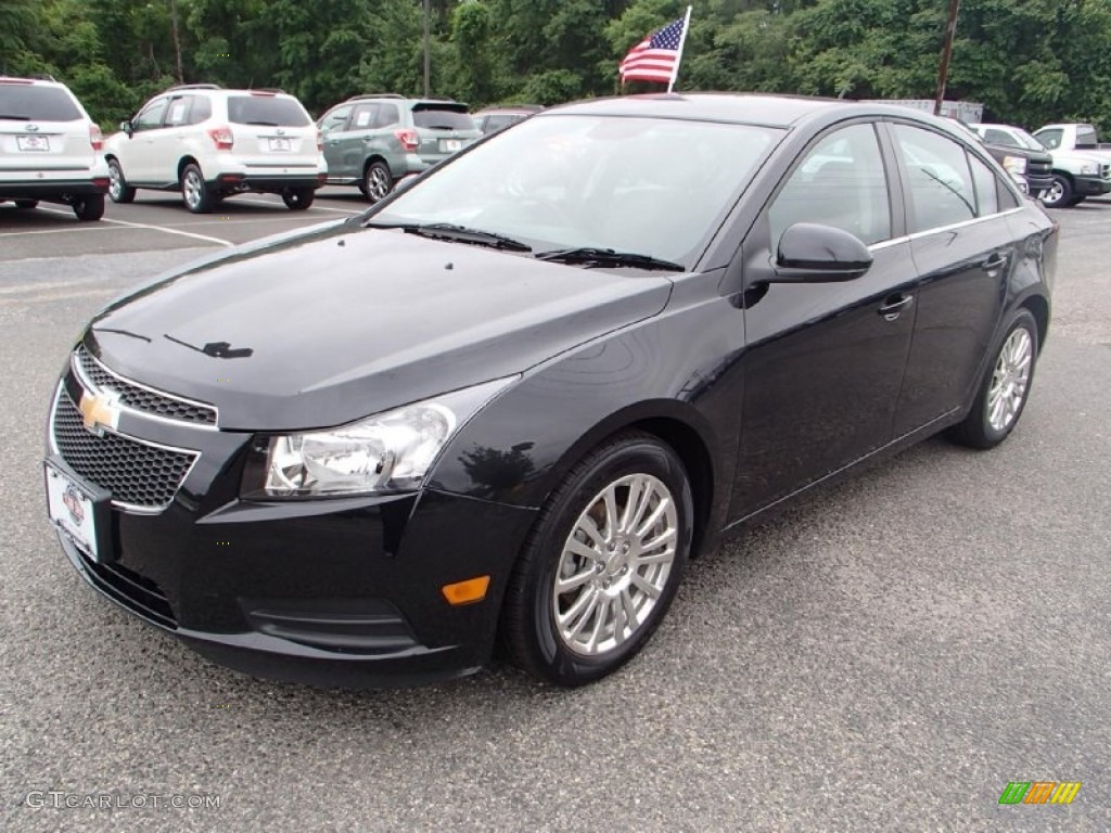 2014 Cruze Eco - Black Granite Metallic / Jet Black photo #1