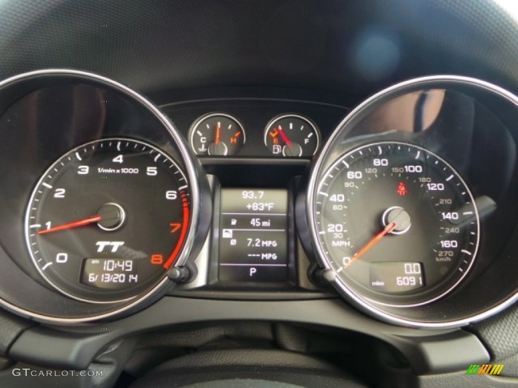 2012 Audi TT 2.0T quattro Roadster Gauges Photos