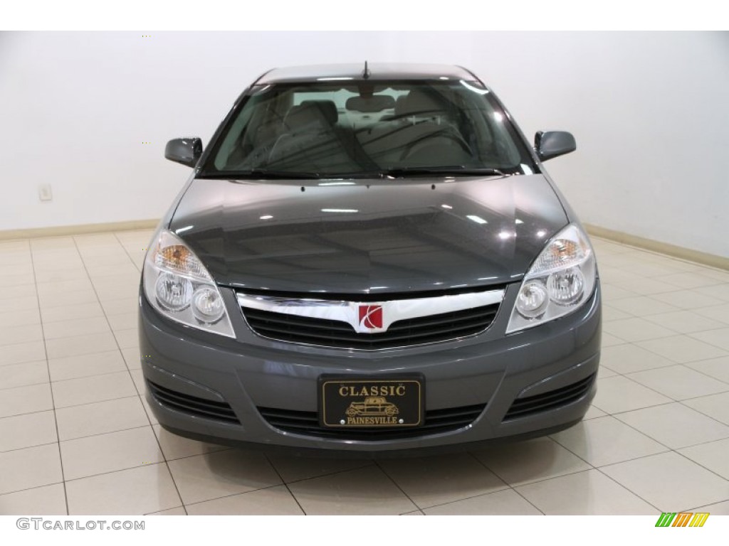 2008 Aura XE 3.5 - Techno Gray / Gray photo #2