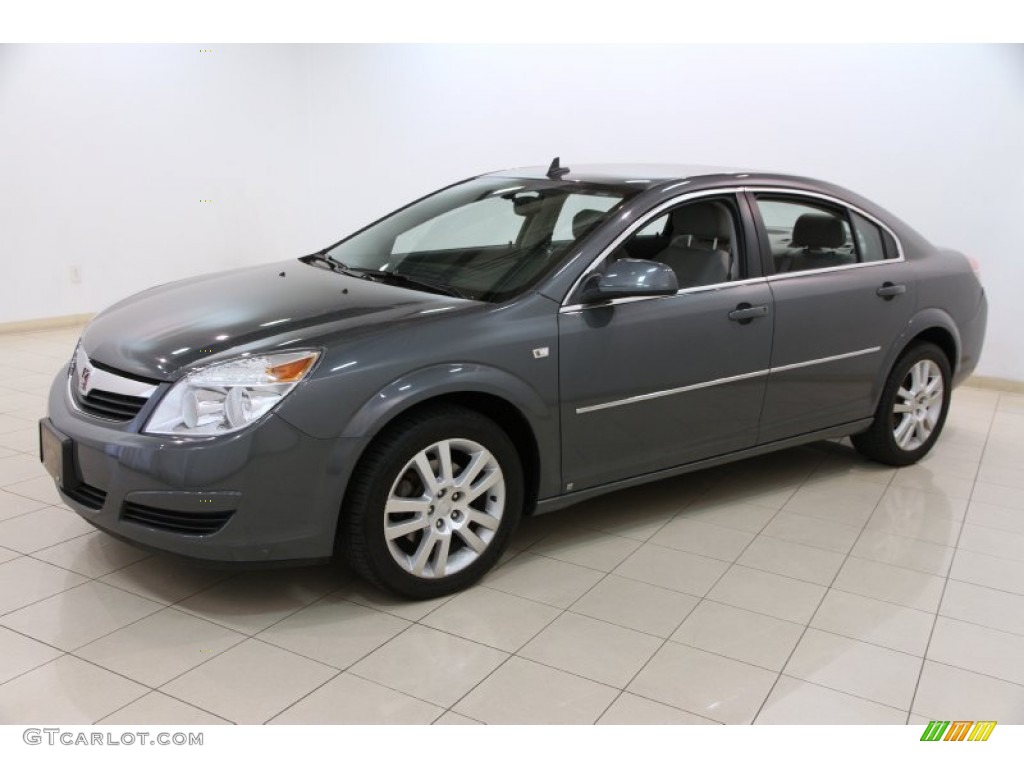 2008 Aura XE 3.5 - Techno Gray / Gray photo #3