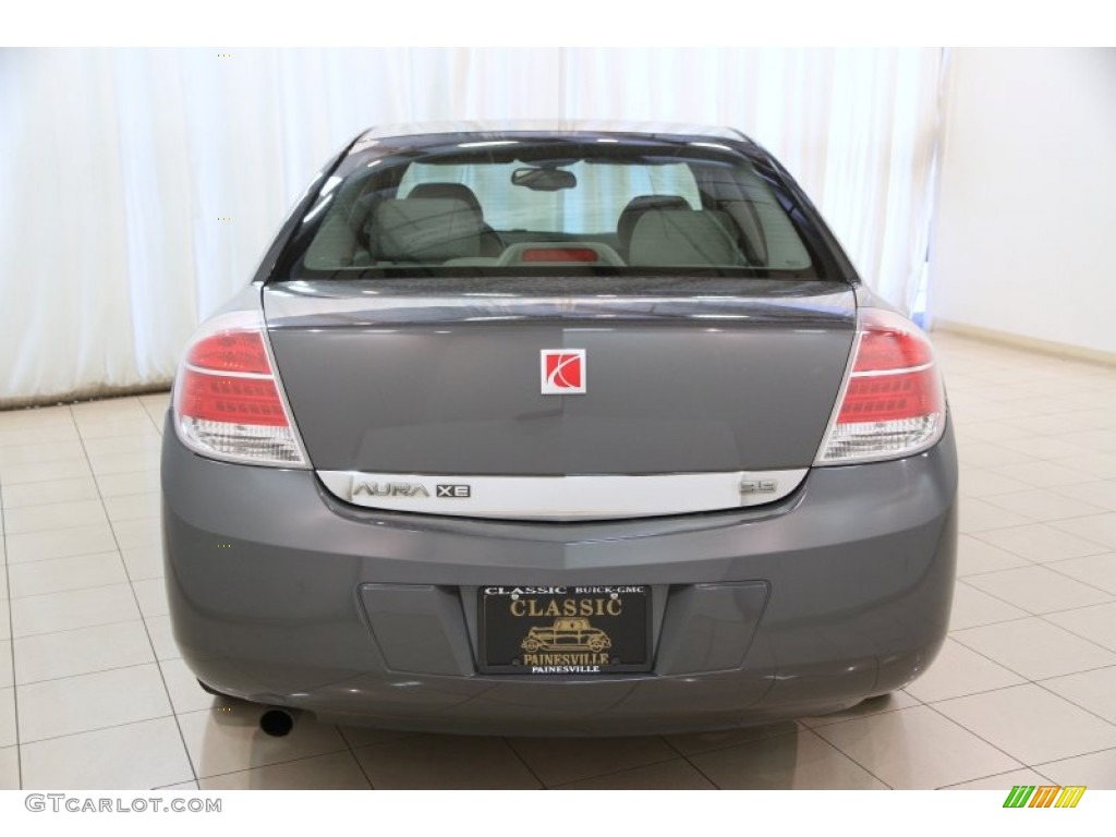 2008 Aura XE 3.5 - Techno Gray / Gray photo #14