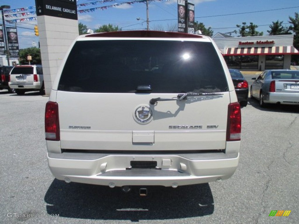 2006 Escalade ESV AWD Platinum - White Diamond / Shale photo #4