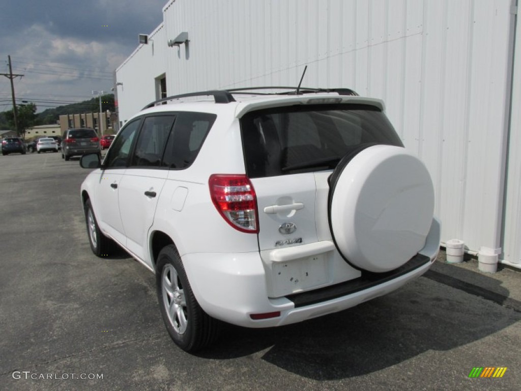 2011 RAV4 I4 4WD - Super White / Ash photo #4