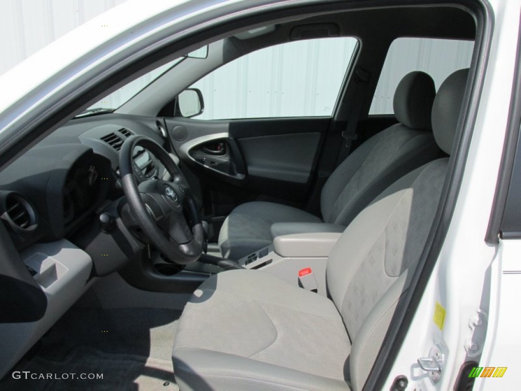 2011 RAV4 I4 4WD - Super White / Ash photo #12