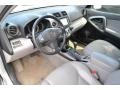 Ash Gray 2010 Toyota RAV4 Limited V6 4WD Interior Color