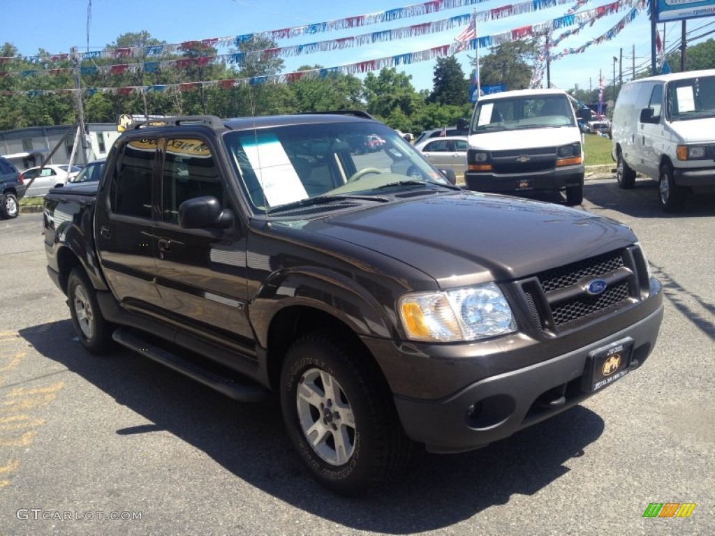2005 Explorer Sport Trac XLT 4x4 - Dark Stone Metallic / Medium Pebble photo #5