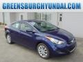 2011 Indigo Blue Pearl Hyundai Elantra GLS #94486070