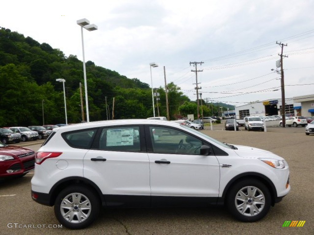 2014 Escape S - Oxford White / Charcoal Black photo #1