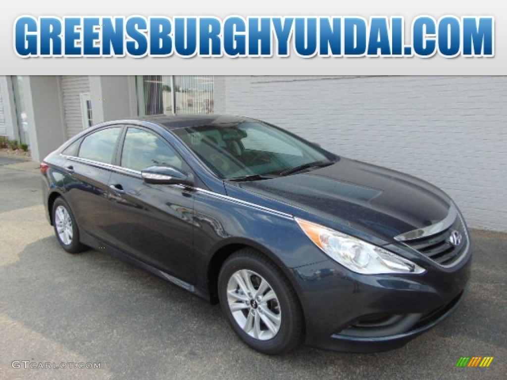 2014 Sonata GLS - Pacific Blue Pearl / Gray photo #1