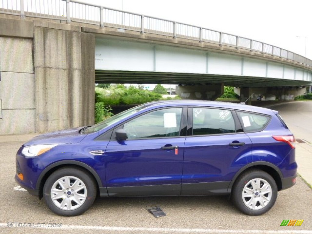 2014 Escape S - Deep Impact Blue / Charcoal Black photo #5