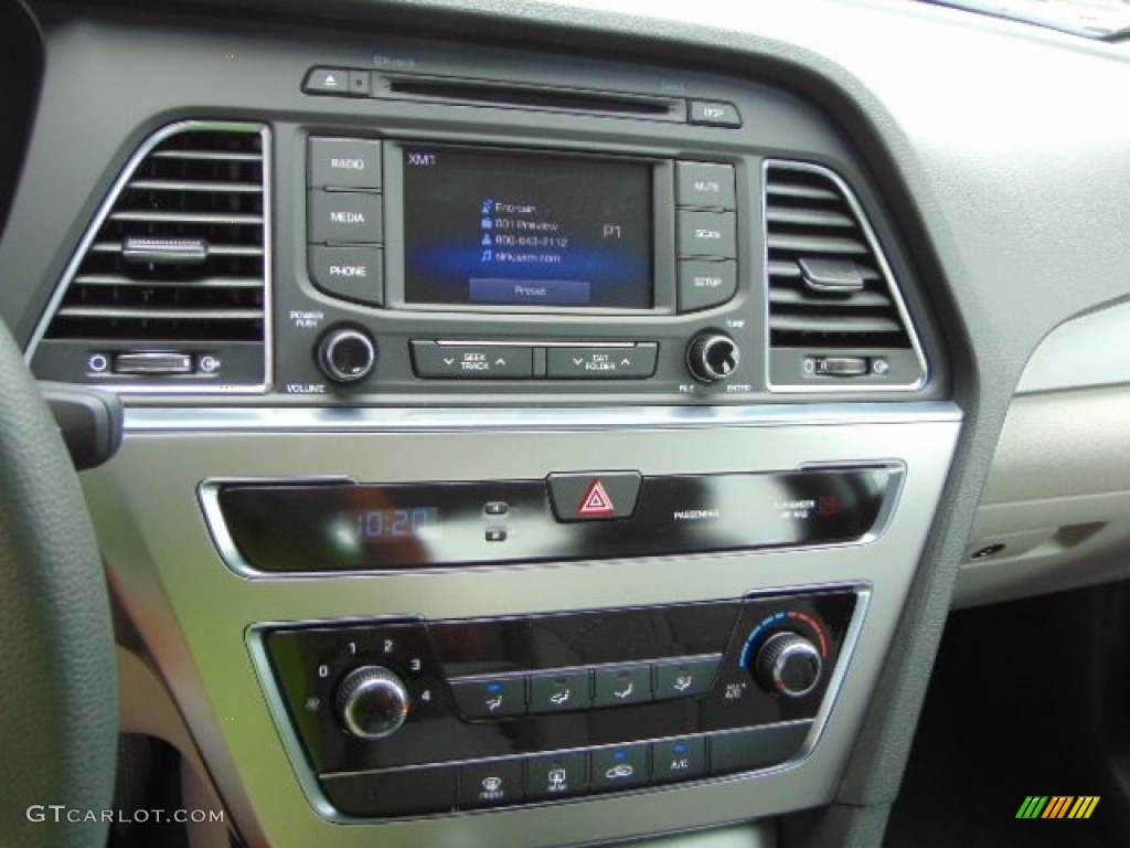 2015 Sonata SE - Quartz White Pearl / Gray photo #13