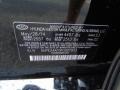 S3: Phantom Black 2015 Hyundai Sonata SE Color Code