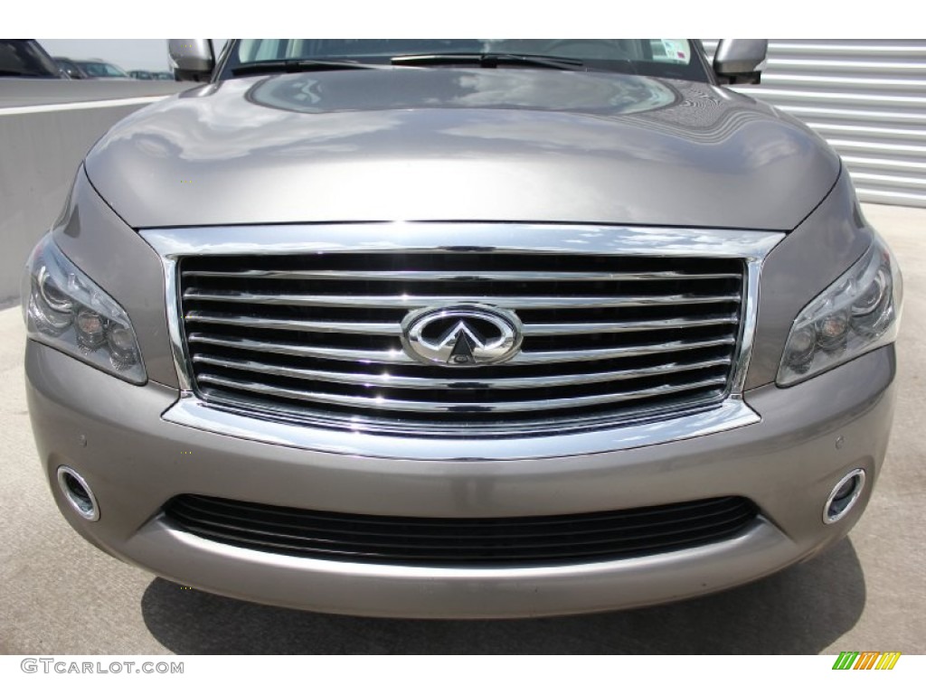 2011 QX 56 - Liquid Platinum / Graphite photo #2