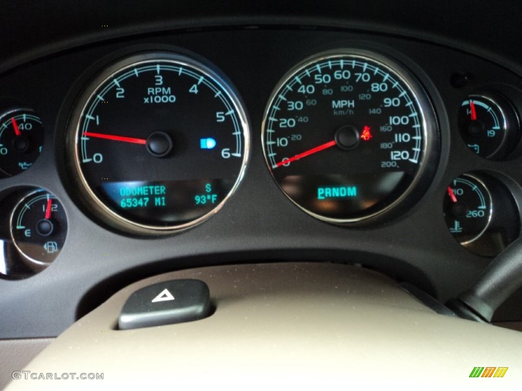 2012 GMC Yukon SLT 4x4 Gauges Photo #94506663