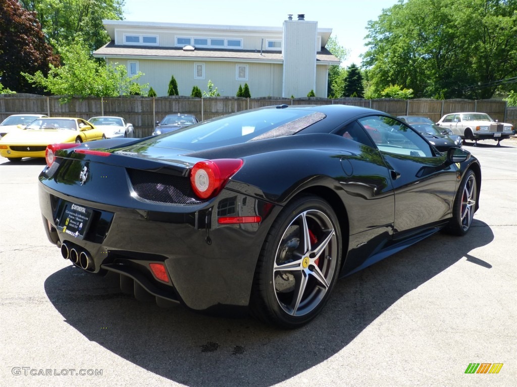 2013 458 Italia - Nero Daytona (Black Metallic) / Nero photo #5