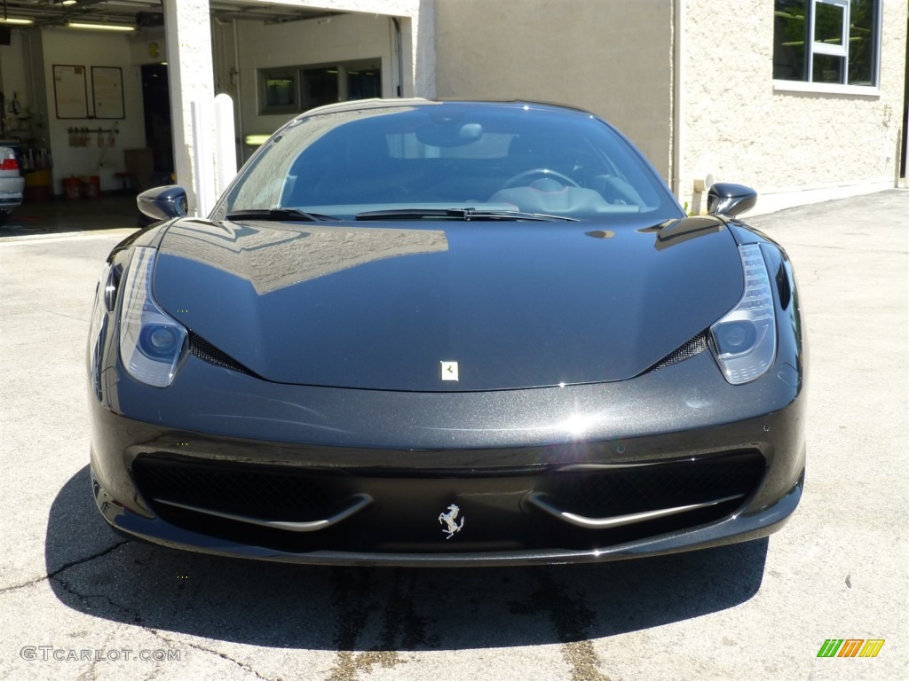 2013 458 Italia - Nero Daytona (Black Metallic) / Nero photo #8