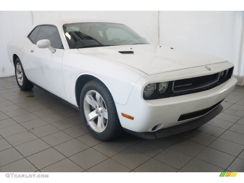 2010 Challenger SE - Stone White / Dark Slate Gray photo #1