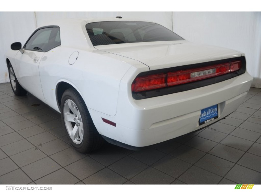 2010 Challenger SE - Stone White / Dark Slate Gray photo #6