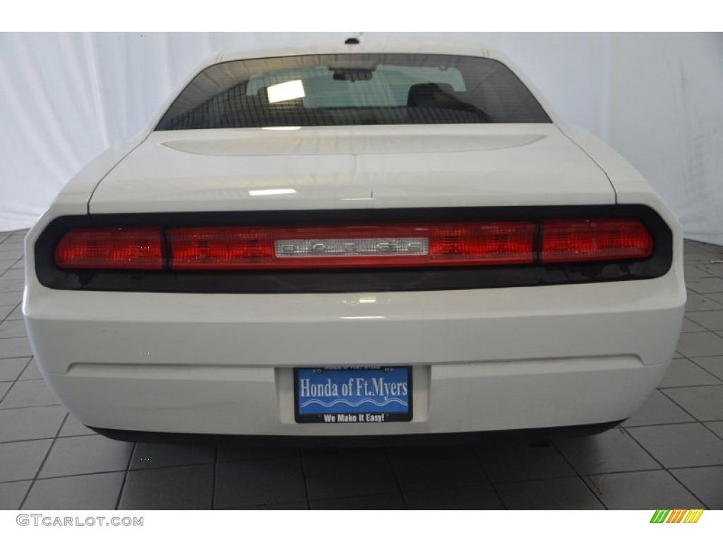 2010 Challenger SE - Stone White / Dark Slate Gray photo #7