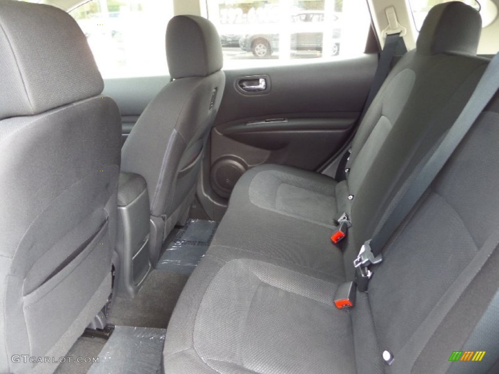 2011 Rogue S AWD - Gotham Gray Metallic / Gray photo #12