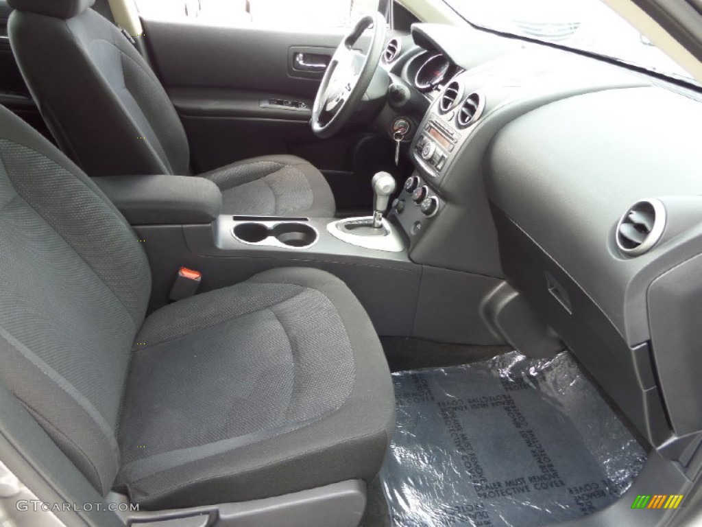 2011 Rogue S AWD - Gotham Gray Metallic / Gray photo #13