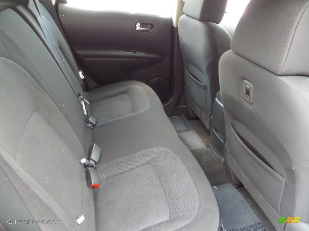 2011 Rogue S AWD - Gotham Gray Metallic / Gray photo #14