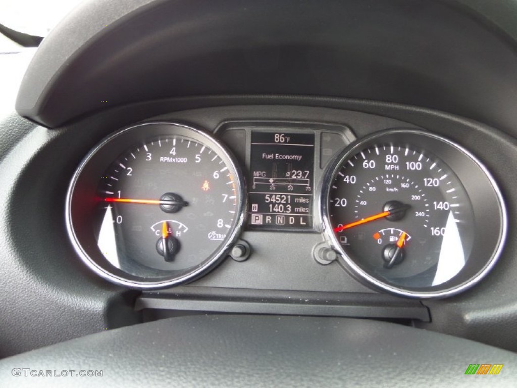 2011 Rogue S AWD - Gotham Gray Metallic / Gray photo #16