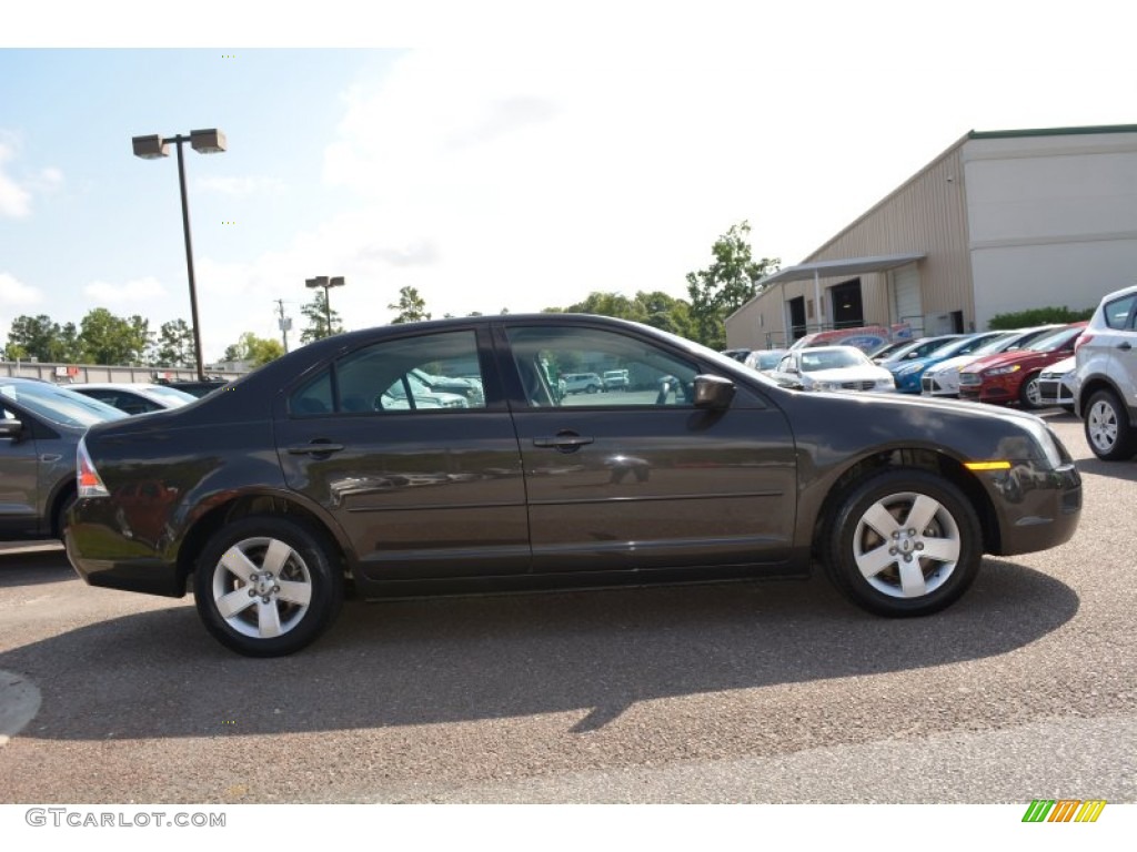 2006 Fusion SE V6 - Charcoal Beige Metallic / Medium Light Stone photo #2