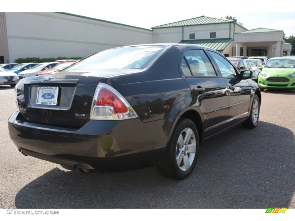 2006 Fusion SE V6 - Charcoal Beige Metallic / Medium Light Stone photo #3