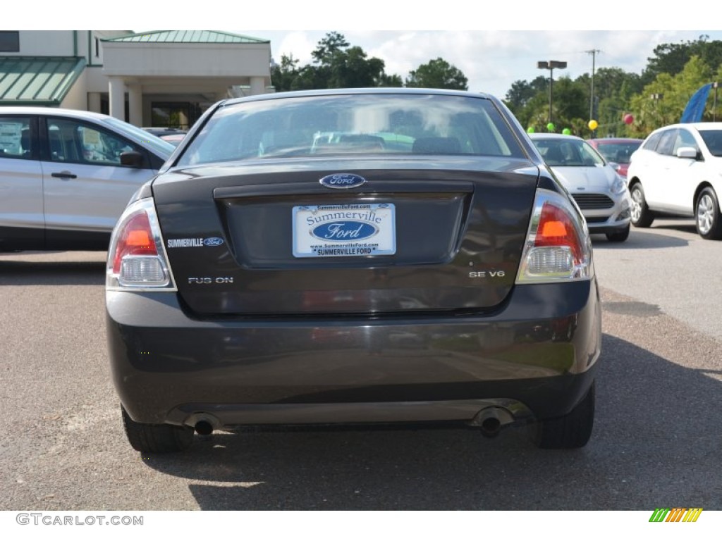 2006 Fusion SE V6 - Charcoal Beige Metallic / Medium Light Stone photo #4