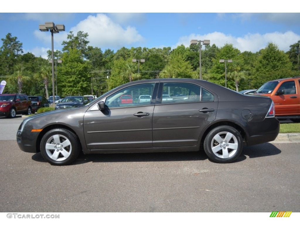 2006 Fusion SE V6 - Charcoal Beige Metallic / Medium Light Stone photo #6