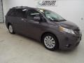 2011 Predawn Gray Mica Toyota Sienna Limited  photo #7