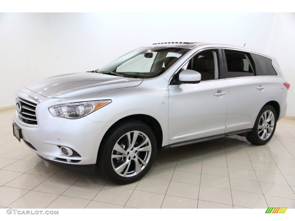 Liquid Platinum 2014 Infiniti QX60 3.5 AWD Exterior Photo #94518660