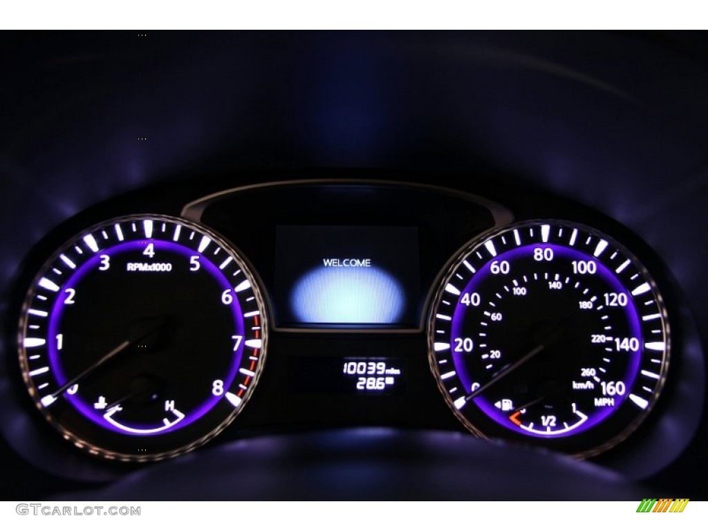 2014 Infiniti QX60 3.5 AWD Gauges Photo #94518828