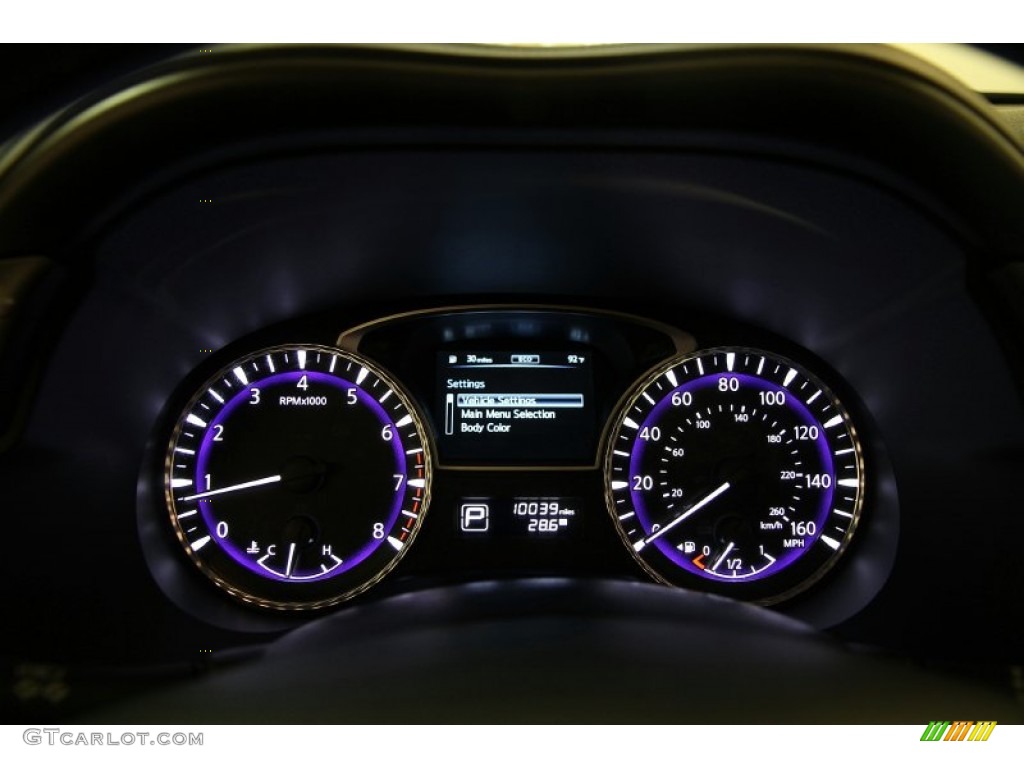 2014 Infiniti QX60 3.5 AWD Gauges Photo #94518852