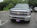 Blue Granite Metallic - Silverado 2500HD WT Regular Cab 4x4 Photo No. 2