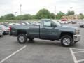 Blue Granite Metallic - Silverado 2500HD WT Regular Cab 4x4 Photo No. 3