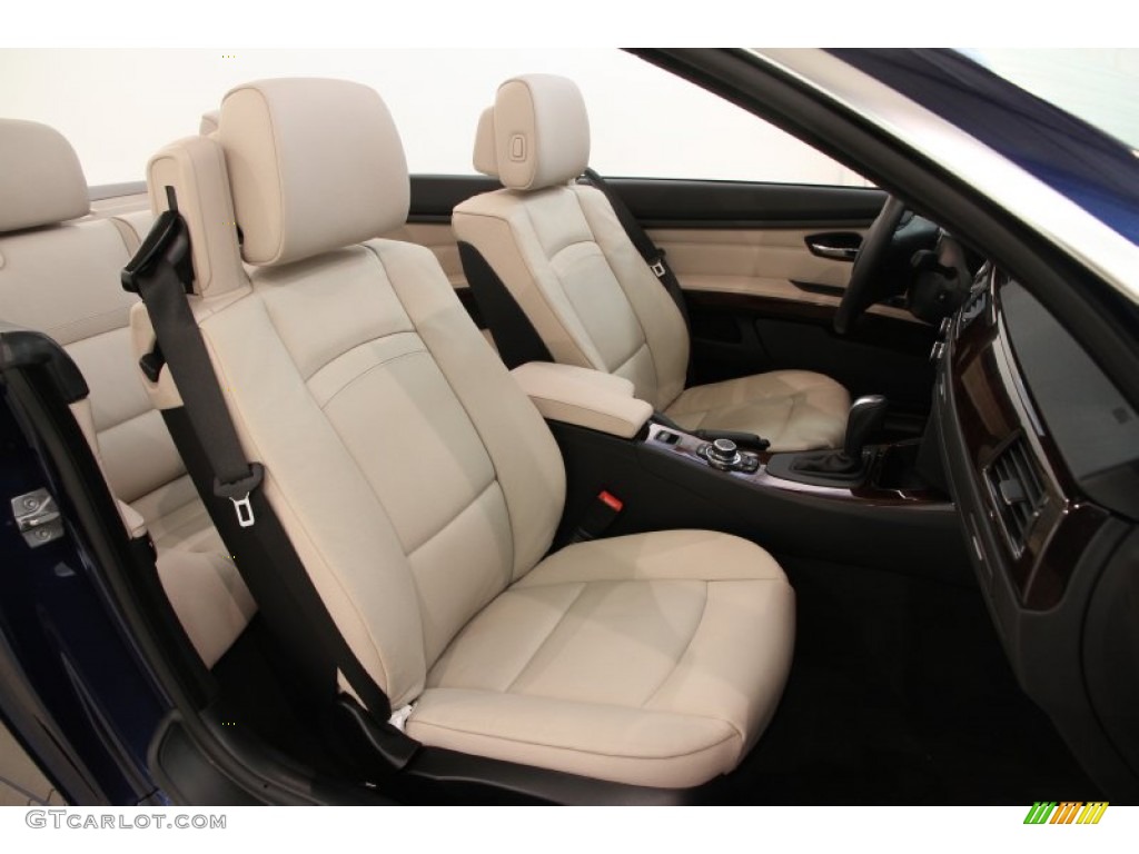 2011 3 Series 335i Convertible - Deep Sea Blue Metallic / Oyster/Black Dakota Leather photo #32