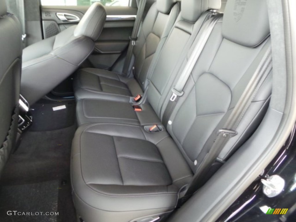 2014 Porsche Cayenne Turbo S Rear Seat Photo #94522009
