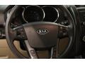 2012 Kia Sorento Beige Interior Steering Wheel Photo