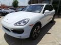 White 2014 Porsche Cayenne S Exterior