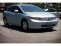 Cool Mist Metallic 2012 Honda Civic Hybrid Sedan